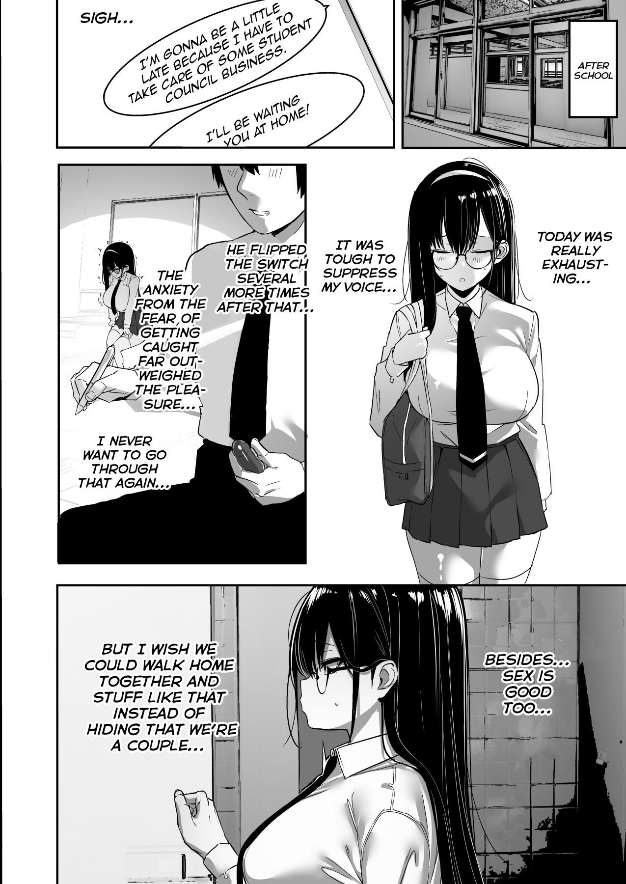 Hentai Manga Comic-Weak-willed Girlfriend Swept Away and NTR'ed.-Read-10